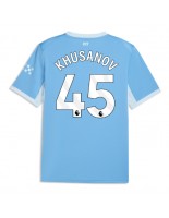 Manchester City Abdukodir Khusanov #45 Kotipaita 2026-27 Lyhythihainen